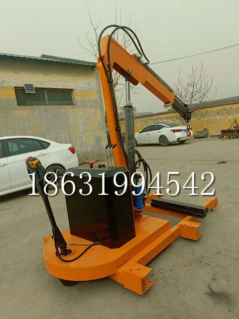 尧都区自卸车厢随车吊 自制轮式四不像起重机 四驱平板吊 5吨 贵盛